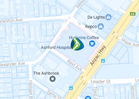 ashford hospital locations map backup phone au